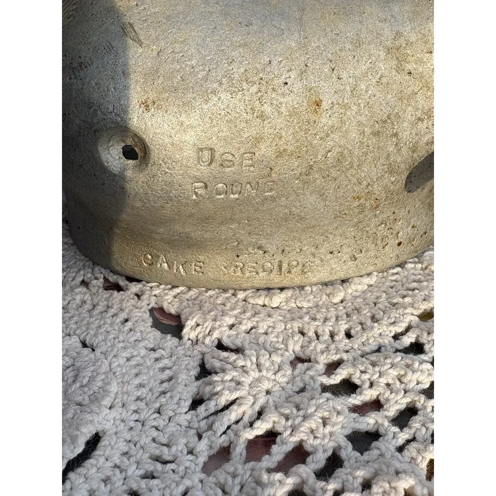 Vintage Chicken Rooster Baking Molds Aluminum 2 Piece Model Farmhouse Decor